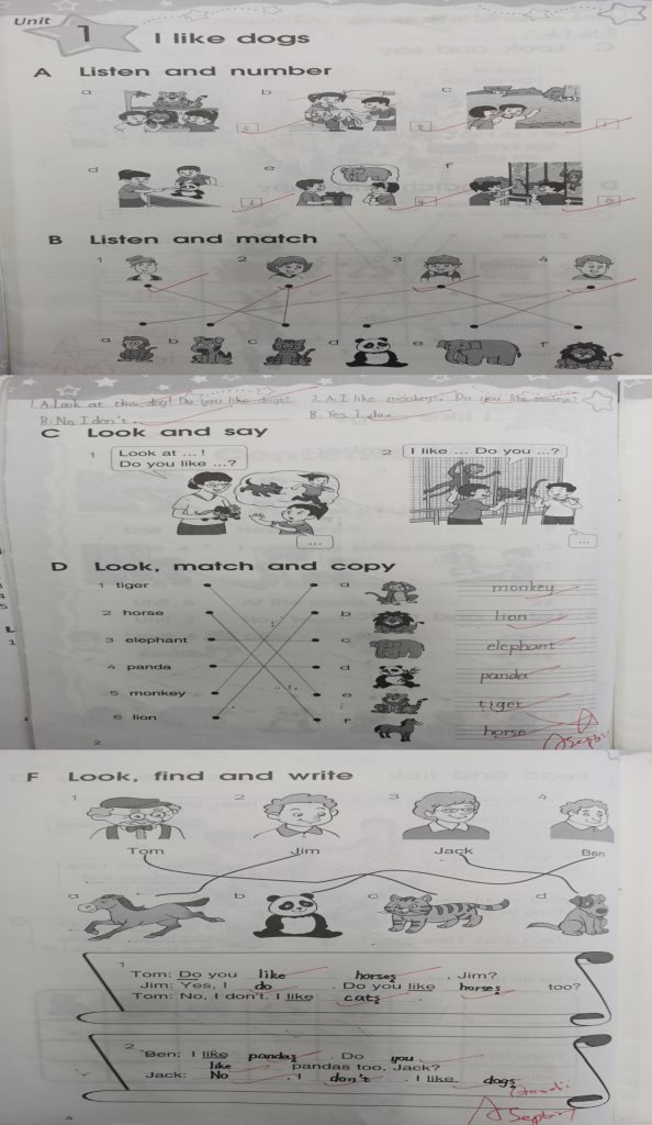 英语作业1