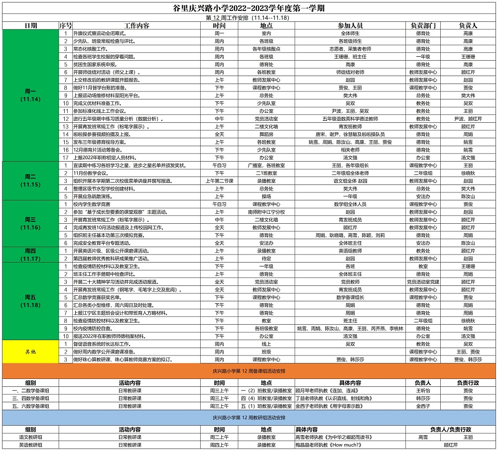 庆兴路小学2022——2023学年度第一学期第12周工作安排.jpg